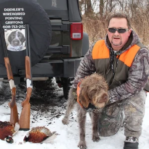 Daehlers Wirehaired Pointing Griffons Logo