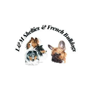 L & M Shelties & French Bulldogs Logo