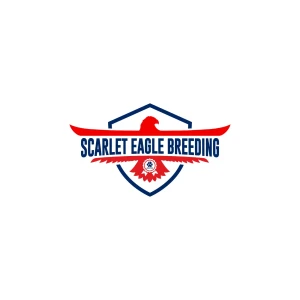 scarlet eagle breeding akitas Logo