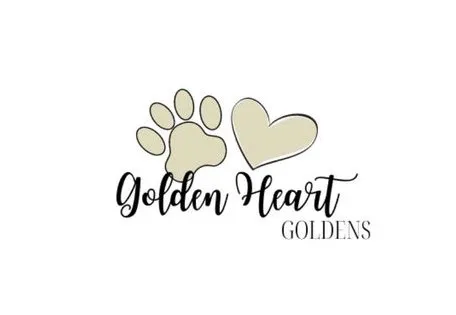 Golden Heart Goldens Logo