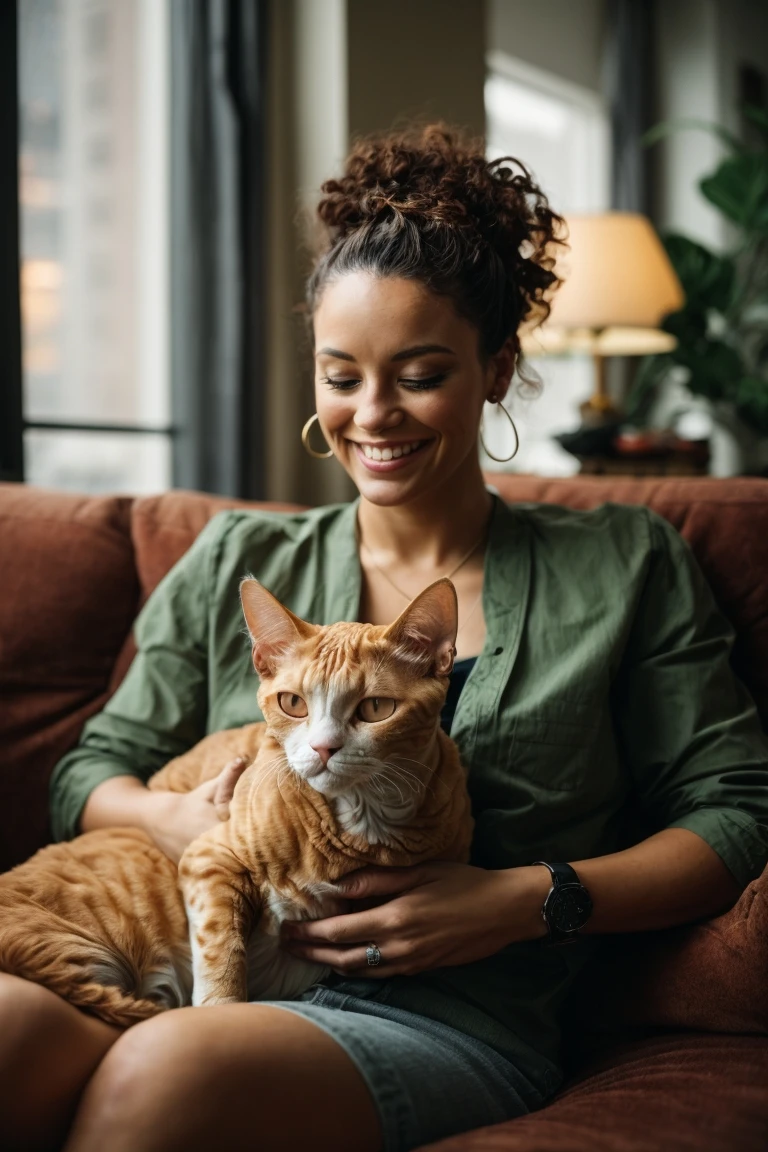 Devon Rex cats are often considered to be hypoallergenic, making them a good choice for people with allergies.