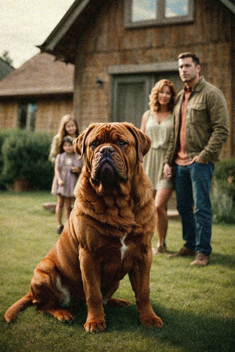 With proper socialization Dogue de Bordeaux can be great loyal family companions.