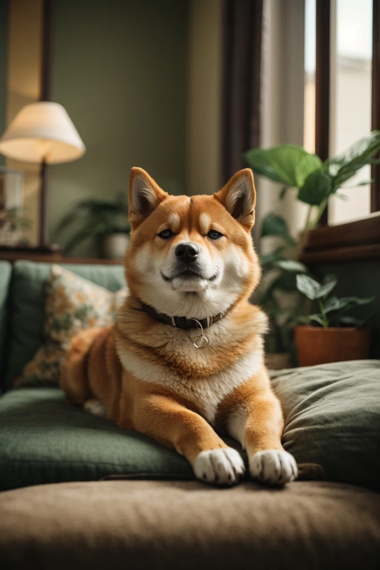 Shiba Inus can adapt to apartment living with enough exercise.