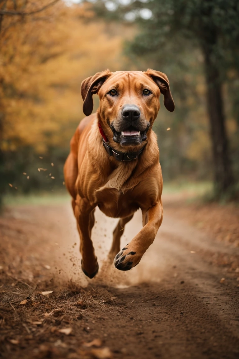 Ridgebacks love activities like jogging, swimming and hiking.