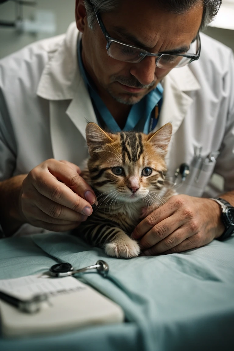 Newborn kittens can be susceptible to various health issues. Early detection and appropriate treatment are crucial for their well-being. Regular check-ups with a vet, either in-person or via teleconsultation, can help address any concerns promptly.