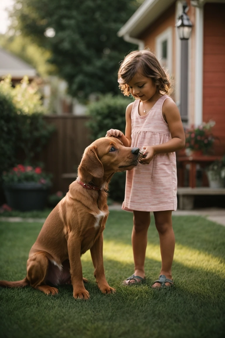 When properly trained and exercised, Redbone Coonhounds can be great family pets.