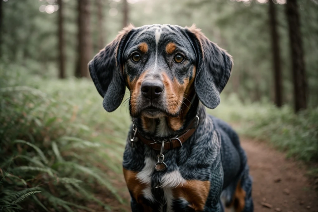 Bluetick Coonhounds are energetic dogs that love to play and run. Make sure your Bluetick Coonhound gets plenty of exercise each day to keep them healthy and happy.