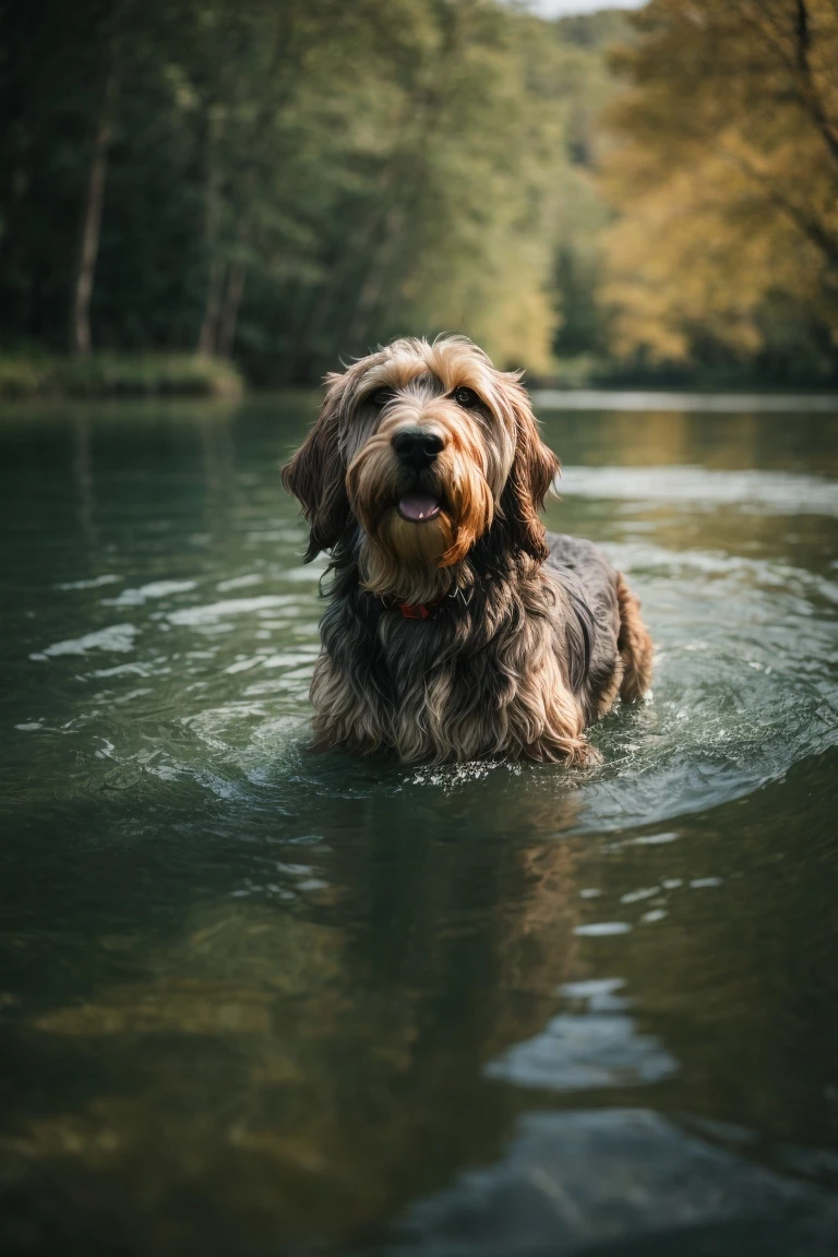 Otterhounds are energetic dogs that love to swim. Swimming is a great way to give your Otterhound plenty of exercise.