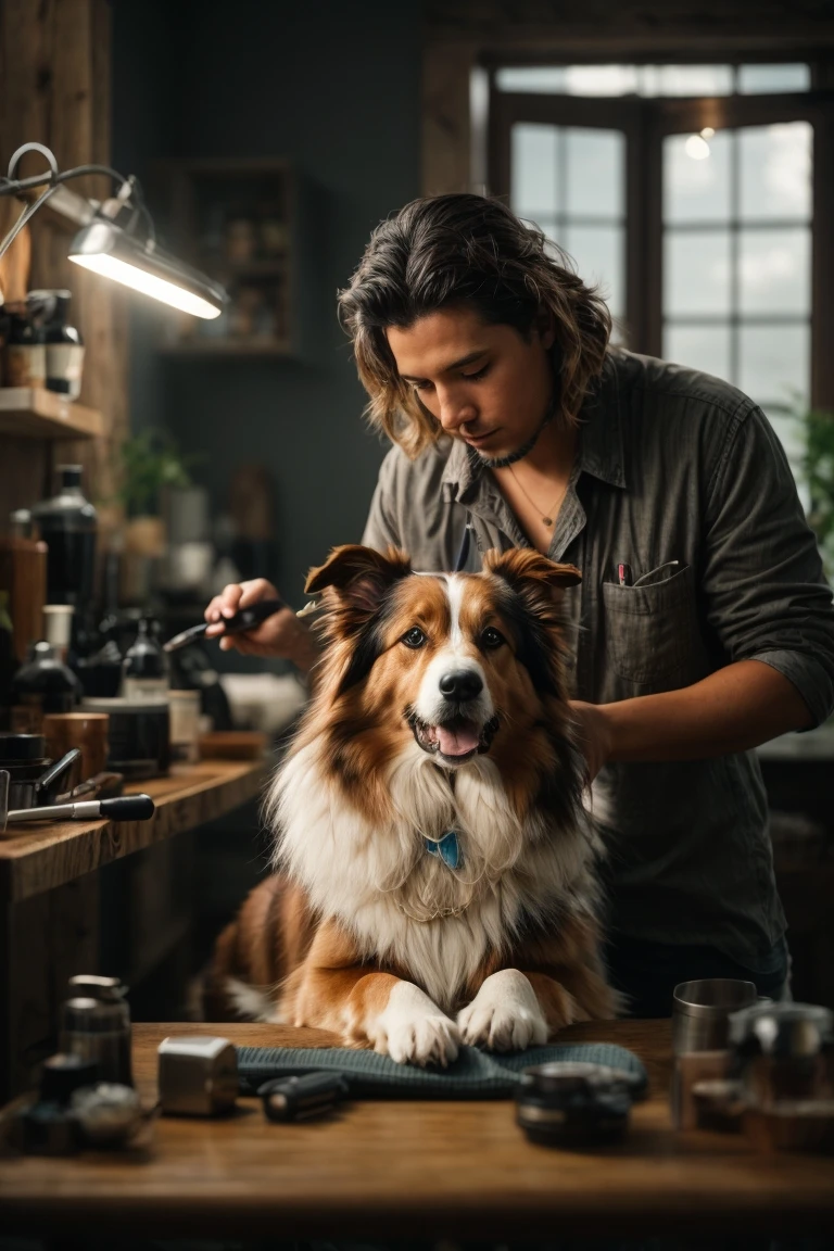 Long coats require daily brushing and occasional trimming.