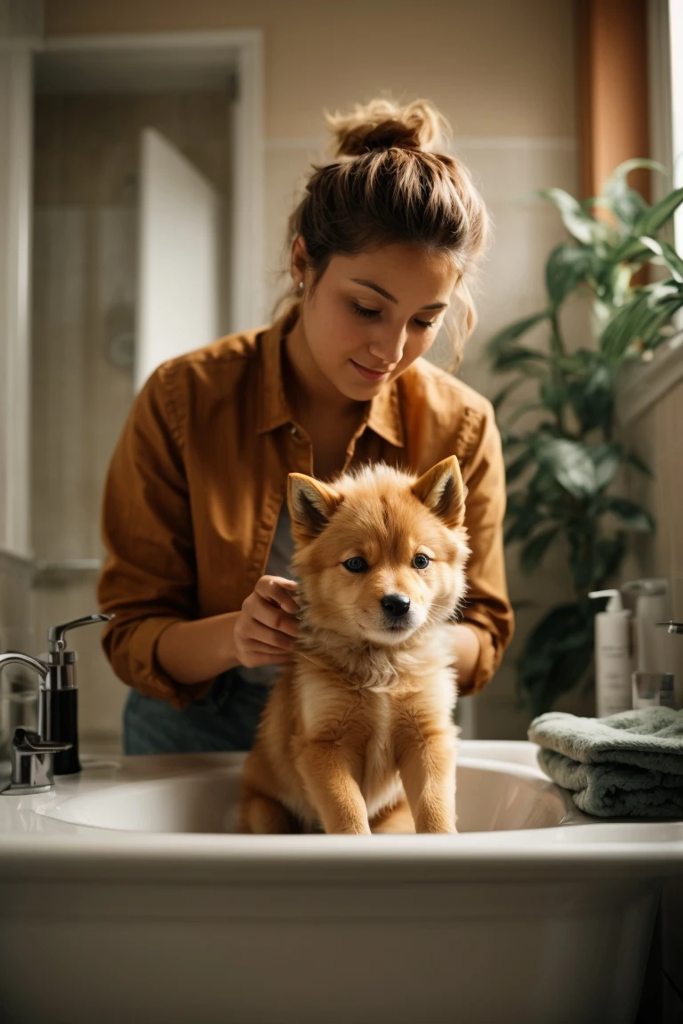 Regular grooming is important for the thick double-coat of the Finnish Spitz.