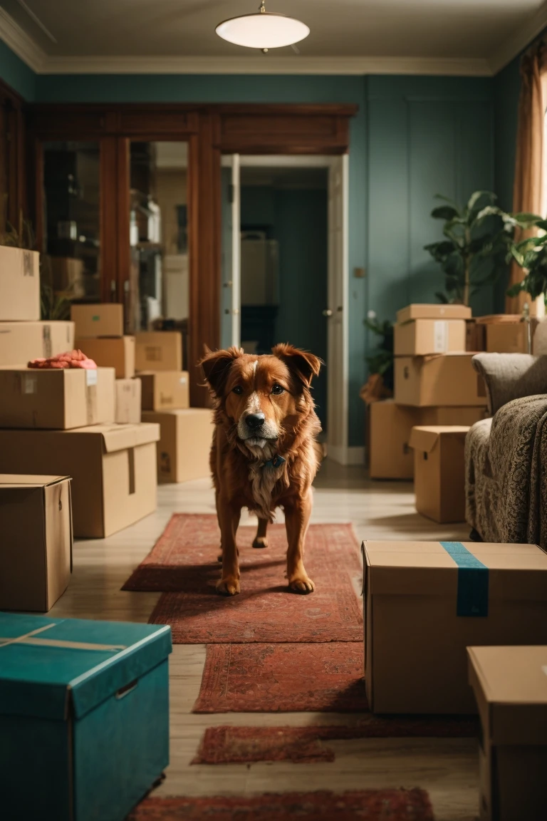 Moving can be scary for your dog. Follow these tips to help your dog adjust.