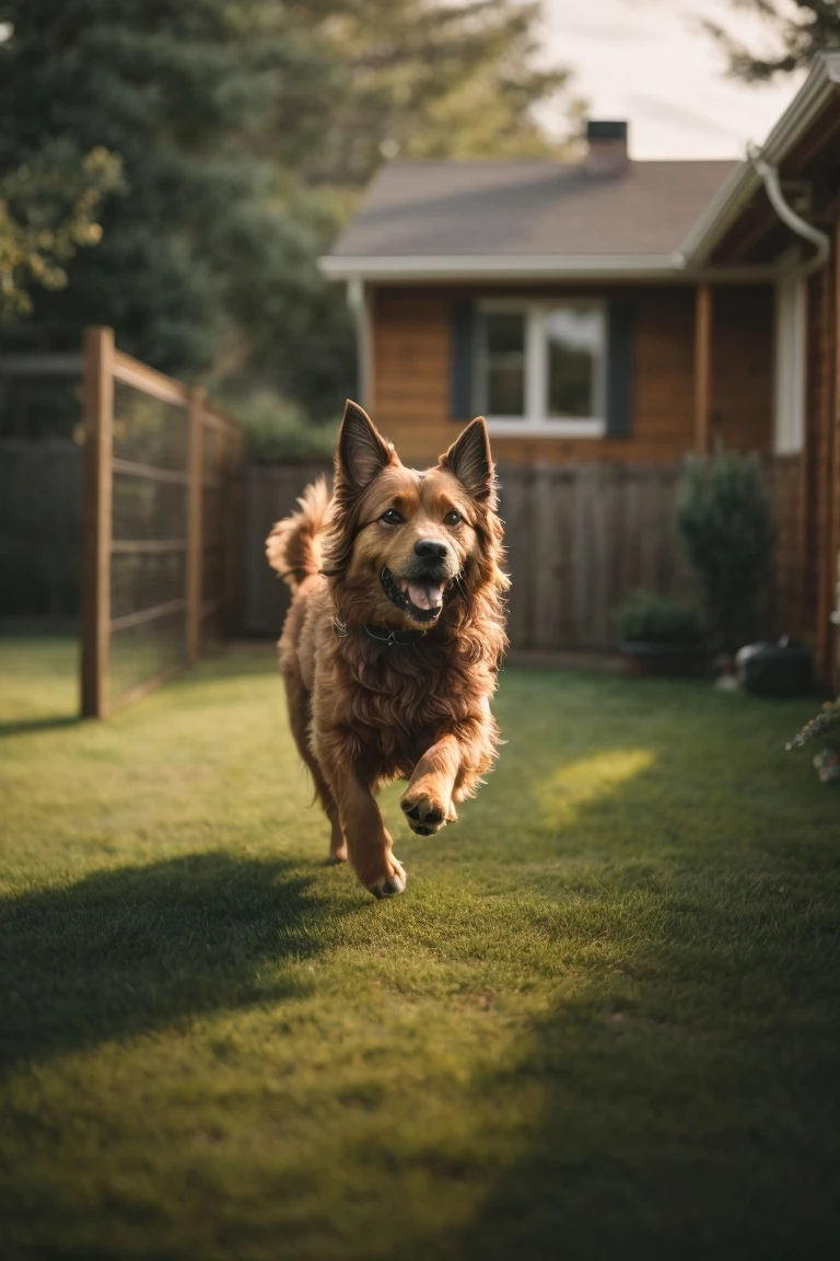 A dog-proof yard is a safe and secure space where your furry friend can play and run without worry.