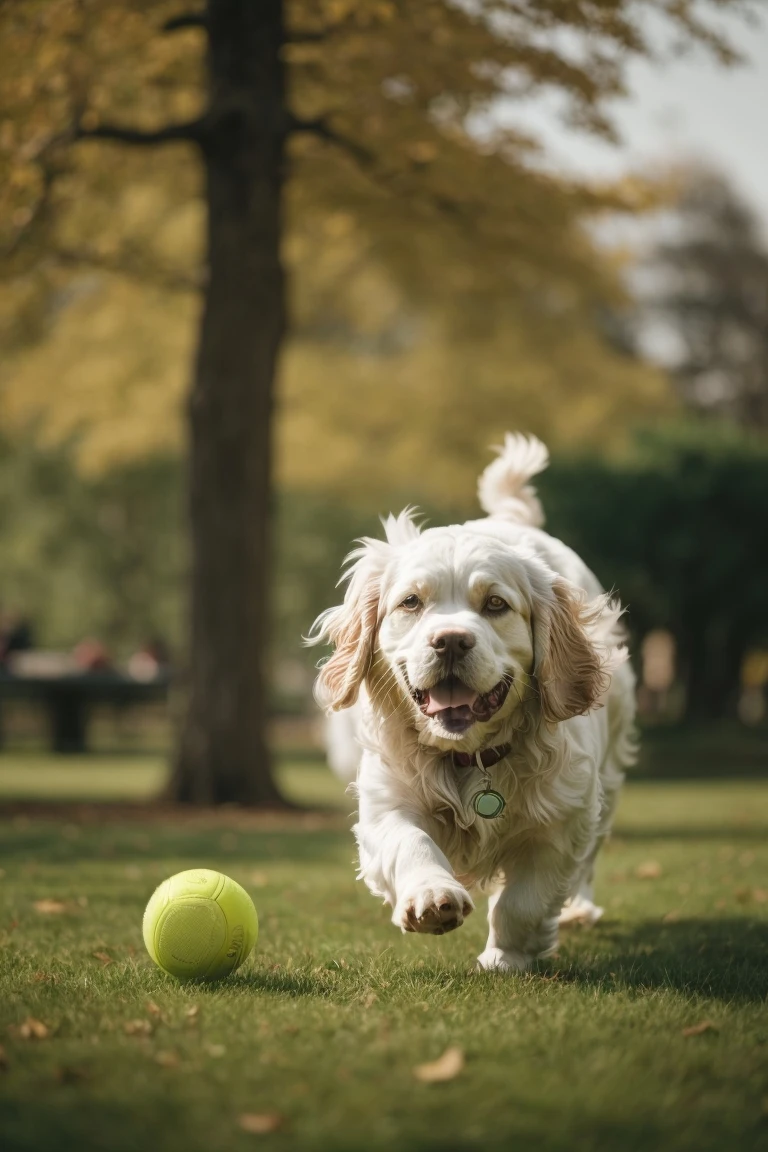 Clumber Spaniels should get plenty of exercise time each day. Clumber Spaniels love to play fetch and run around in the park.