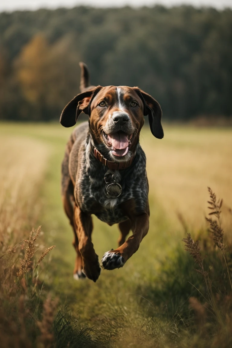 German Shorthaired Pointers are high-energy dogs that love to run and play. Make sure to give your GSP plenty of exercise to keep them healthy and happy.