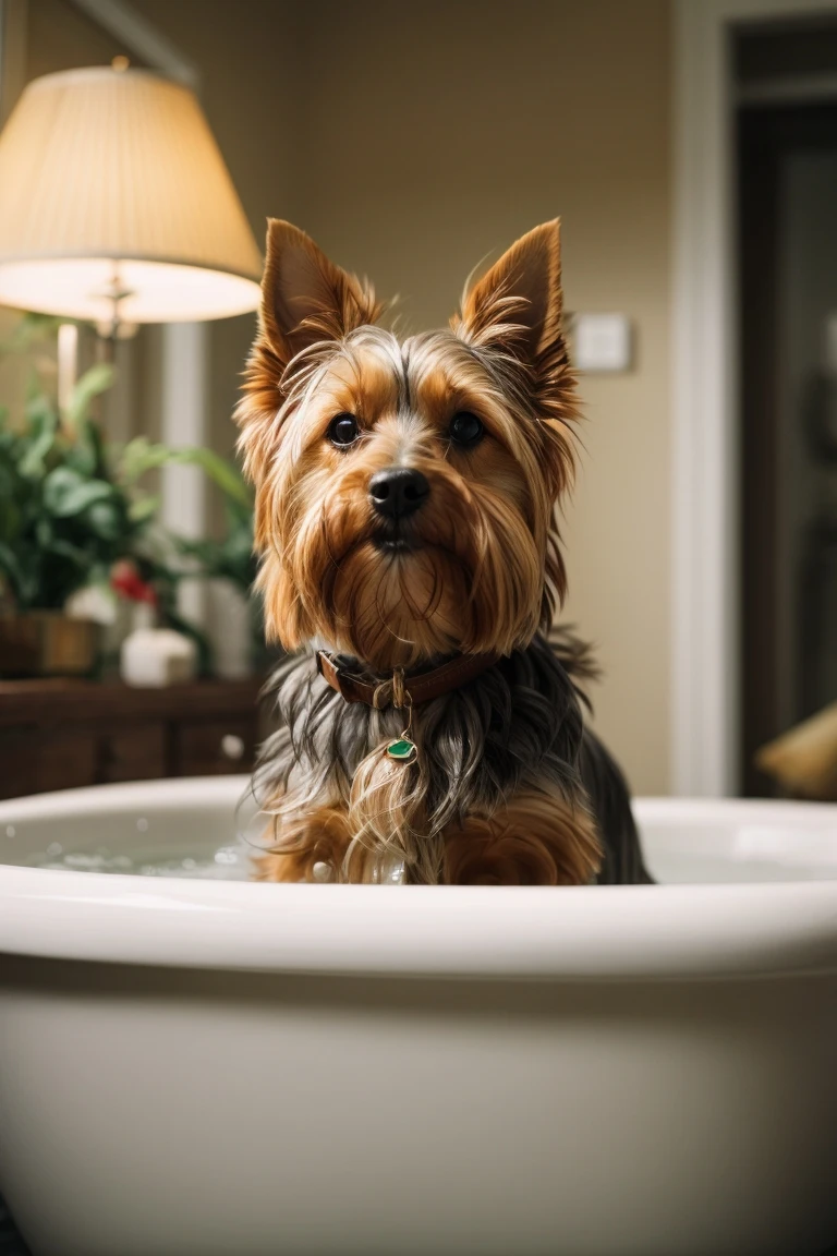 To keep your Silky Terrier's coat looking its best  you should have a full brush out 2 times a week with baths every 1 to 2 weeks.