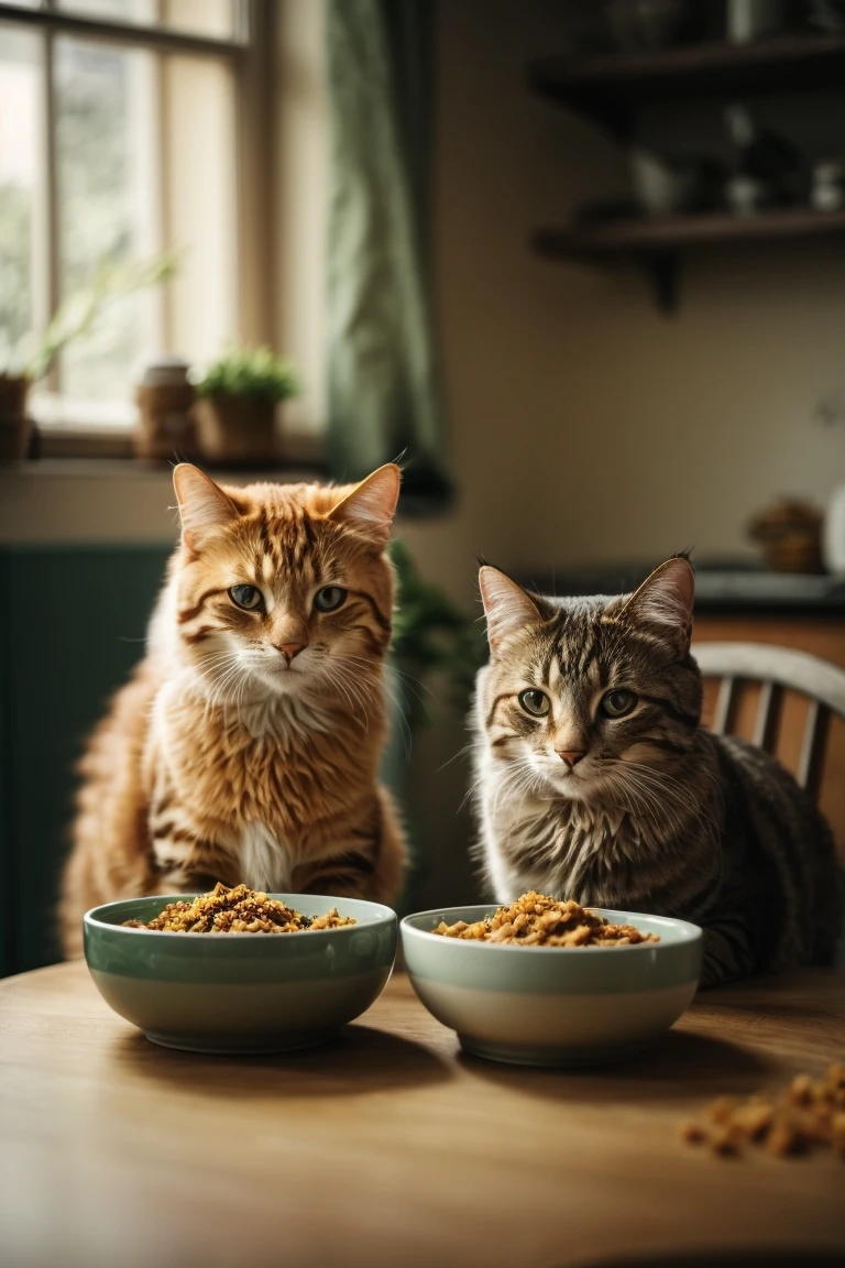 Feeding the diverse world of felines.