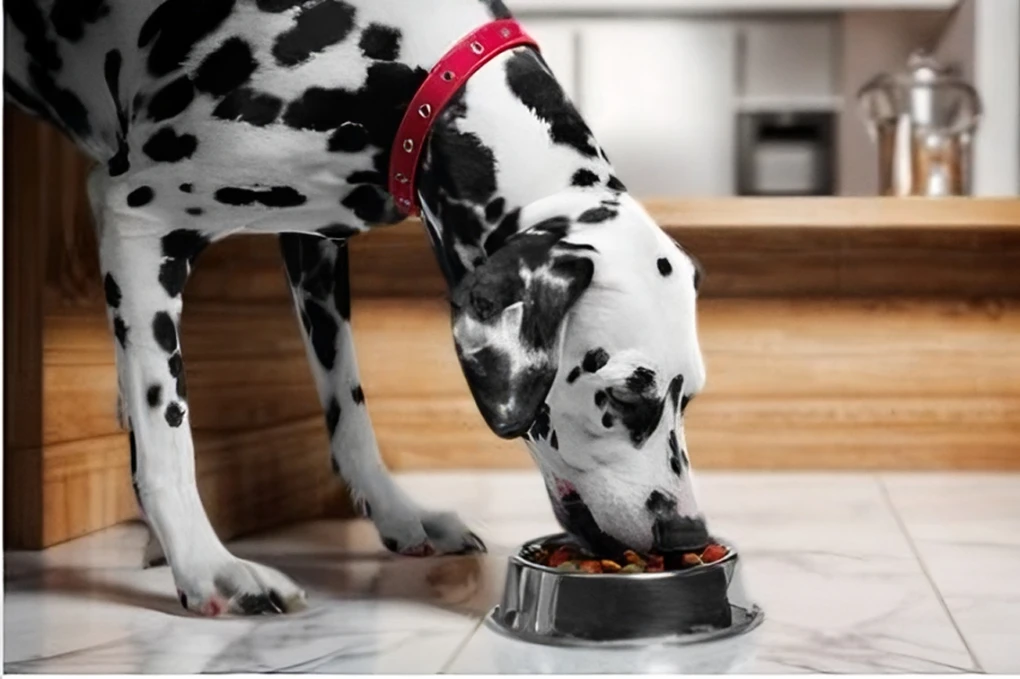 Low-purine diets help maintain good urinary health in Dalmatians.